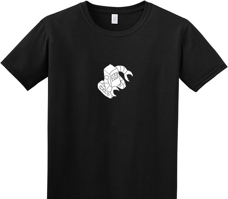 Custom Adult Soft Style 100% Cotton Black T-Shirt
