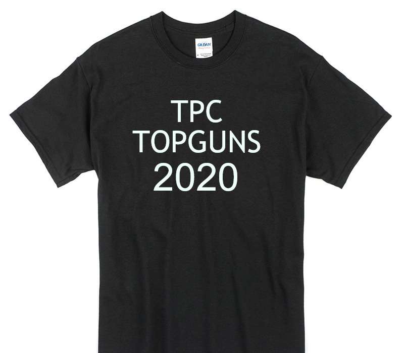 Custom Gildan 100% Cotton Black T-Shirt