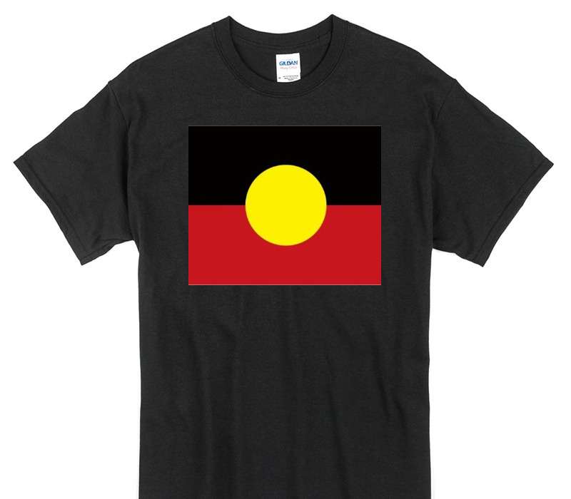 Custom Gildan 100% Cotton Black T-Shirt