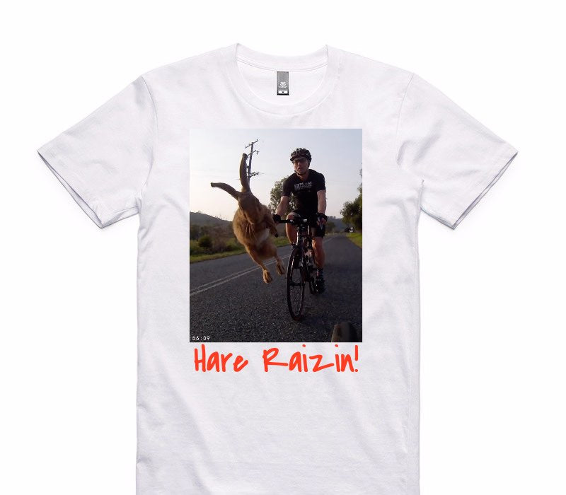 Custom AS Colour 100% Cotton White T-Shirt