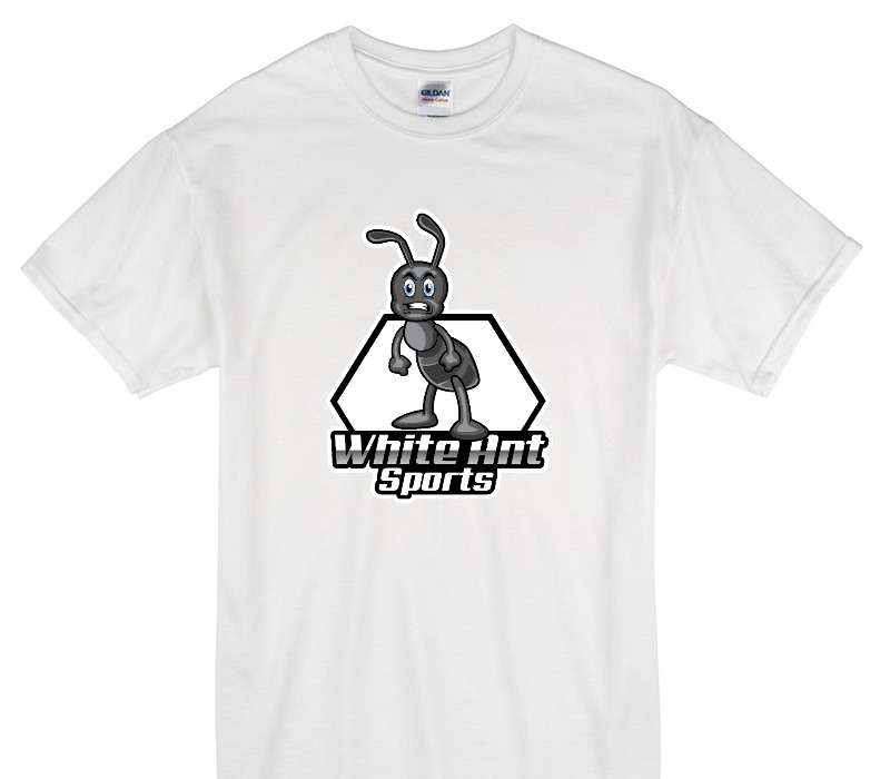 Custom Gildan 100% Cotton White T-Shirt