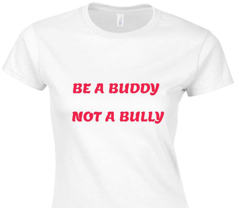 Custom Womens Soft Style 100% Cotton White T-Shirt