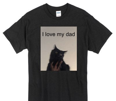 Custom Gildan 100% Cotton Black T-Shirt
