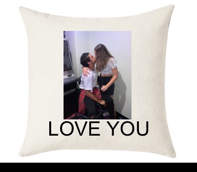 Custom Cushion Cover 50cm x 50 cm Off White