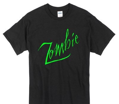 Custom Gildan 100% Cotton Black T-Shirt