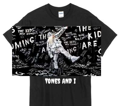 Custom Gildan 100% Cotton Black T-Shirt