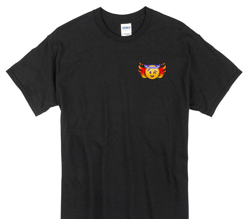 Custom Gildan 100% Cotton Black T-Shirt