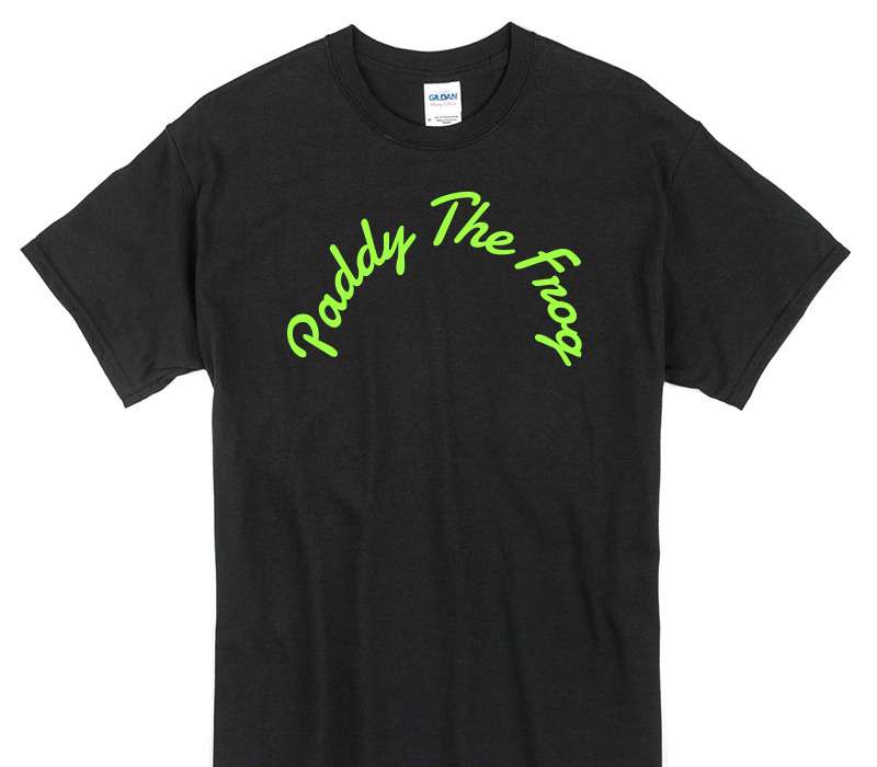 Custom Gildan 100% Cotton Black T-Shirt