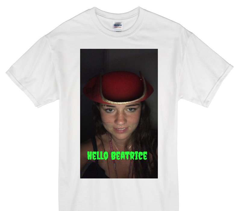 Custom Gildan 100% Cotton White T-Shirt