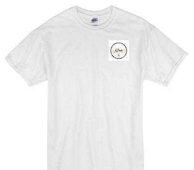 Custom Gildan 100% Cotton White T-Shirt