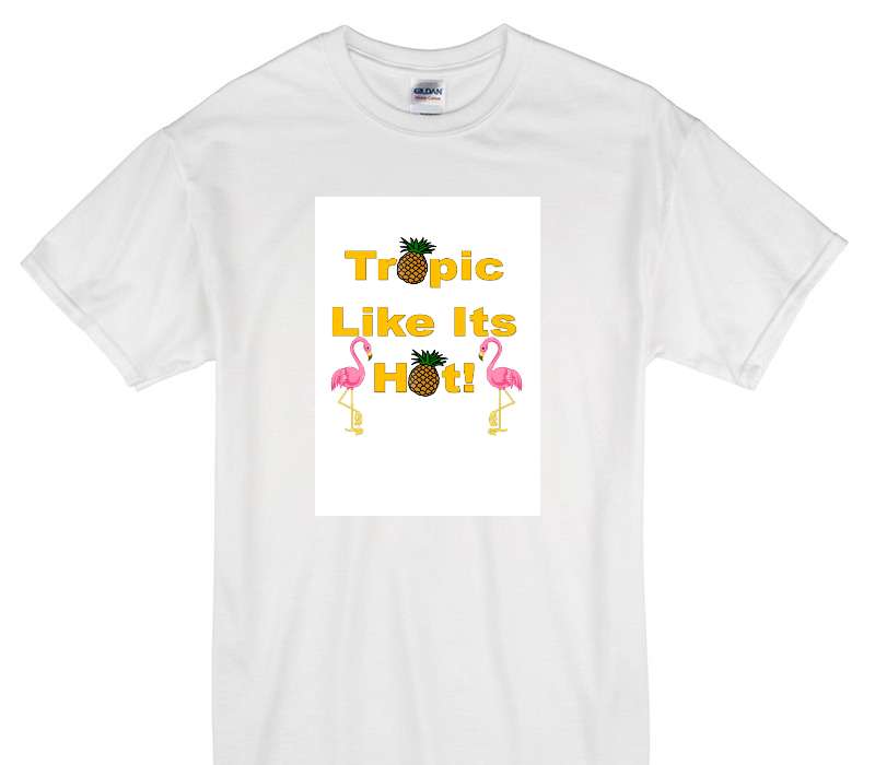 Custom Gildan 100% Cotton White T-Shirt
