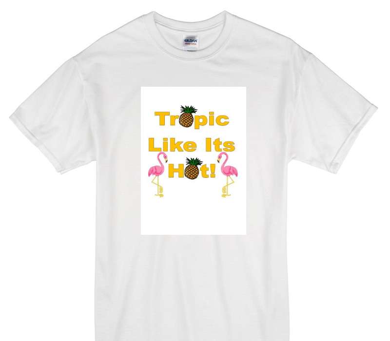 Custom Gildan 100% Cotton White T-Shirt