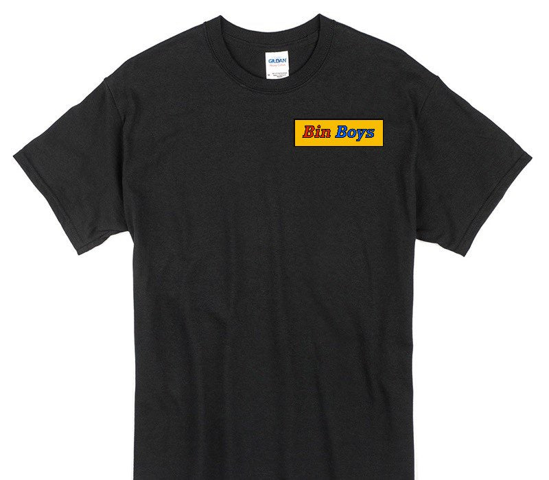 Custom Gildan 100% Cotton Black T-Shirt