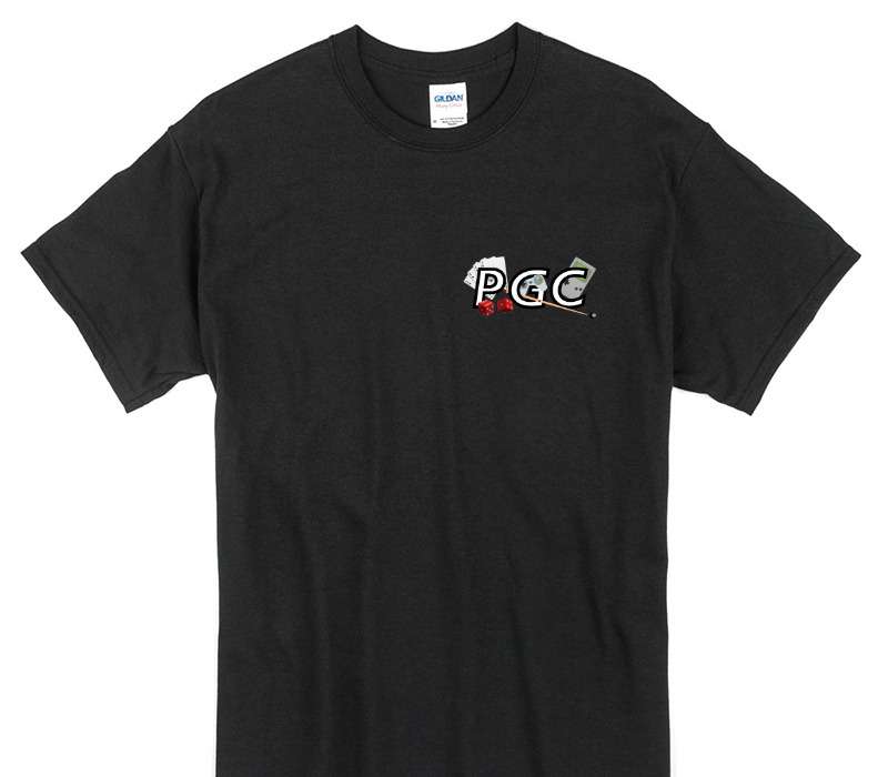 Custom Gildan 100% Cotton Black T-Shirt