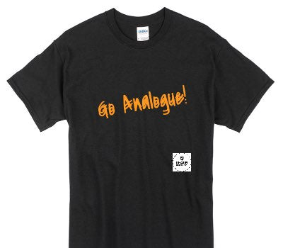 Custom Gildan 100% Cotton Black T-Shirt