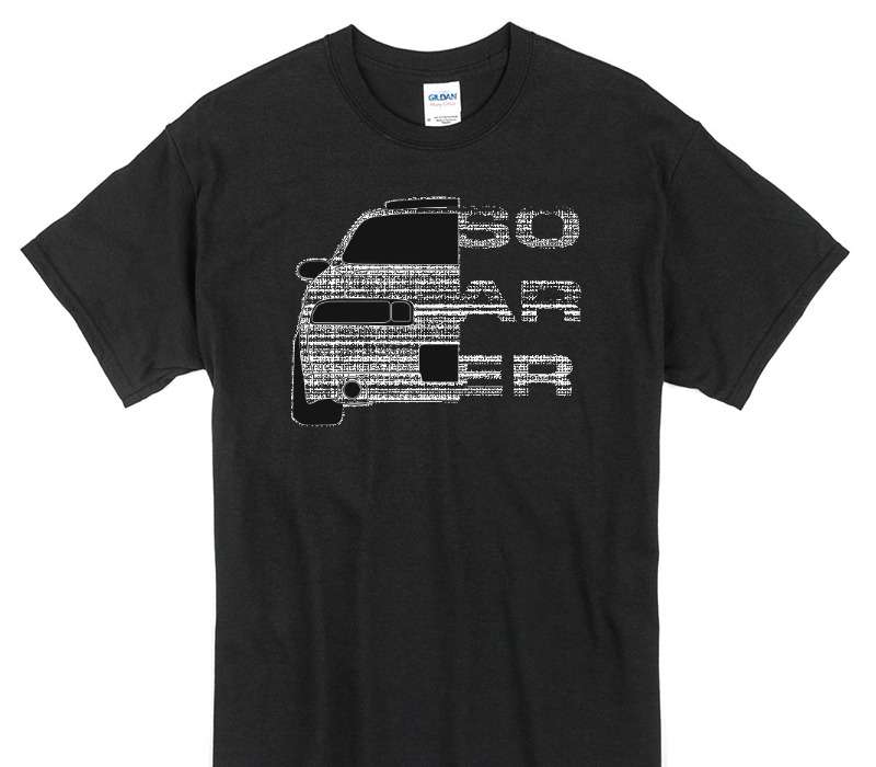 Custom Gildan 100% Cotton Black T-Shirt