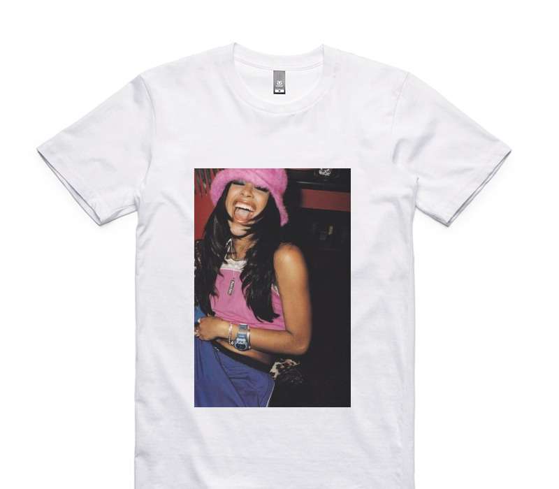 Custom AS Colour 100% Cotton White T-Shirt