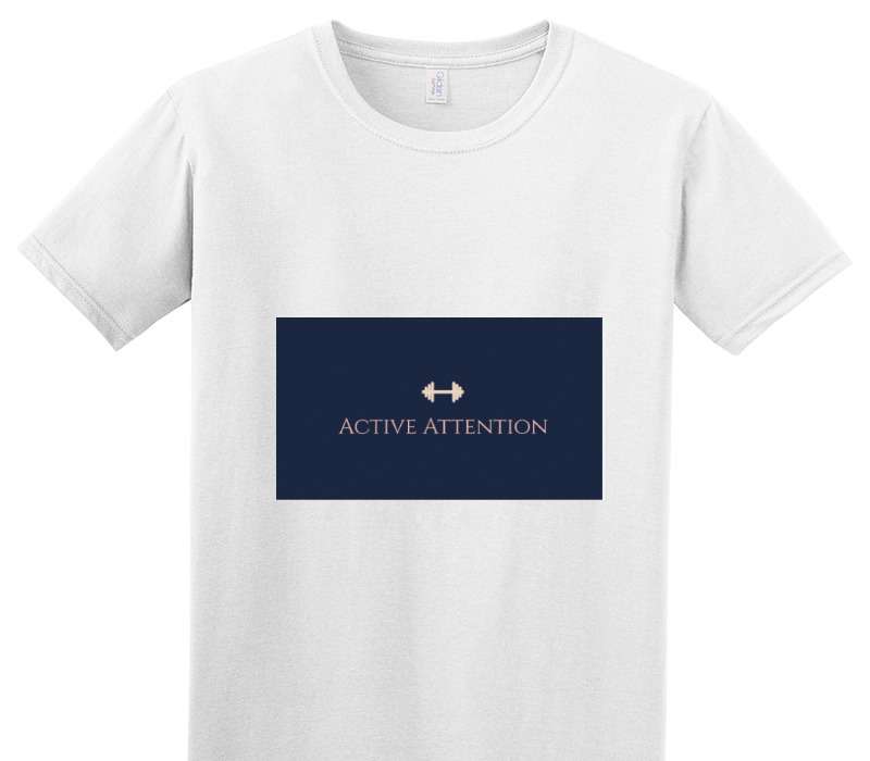 Custom Adult Soft Style 100% Cotton White T-Shirt
