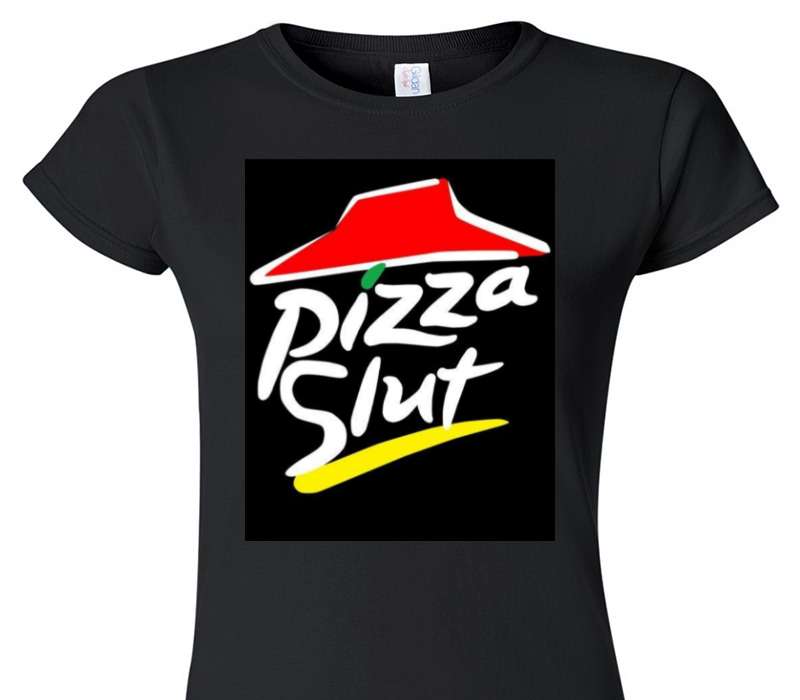 Custom Womens Soft Style 100% Cotton Black T-Shirt