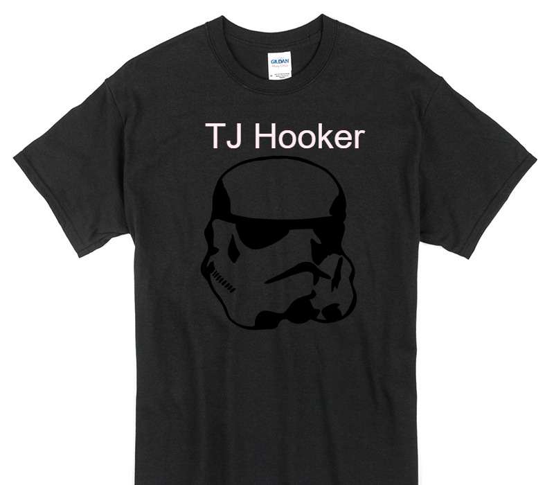 Custom Gildan 100% Cotton Black T-Shirt