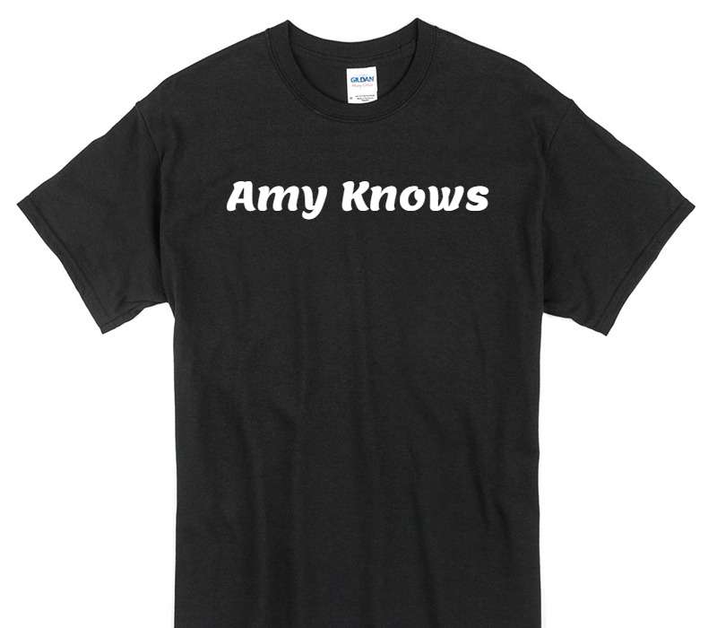 Custom Gildan 100% Cotton Black T-Shirt