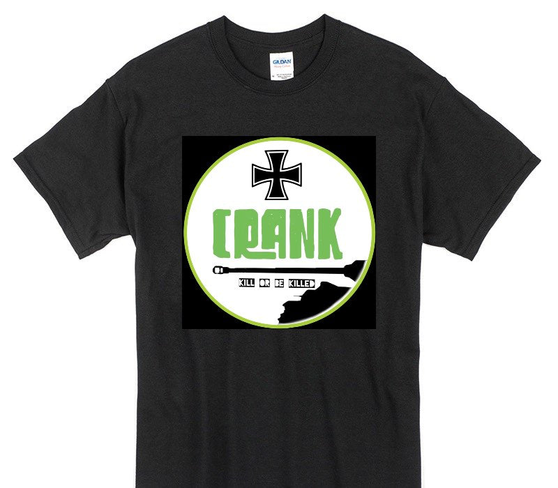 Custom Gildan 100% Cotton Black T-Shirt