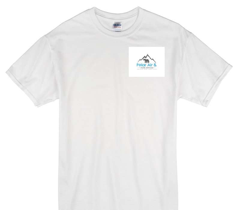 Custom Gildan 100% Cotton White T-Shirt