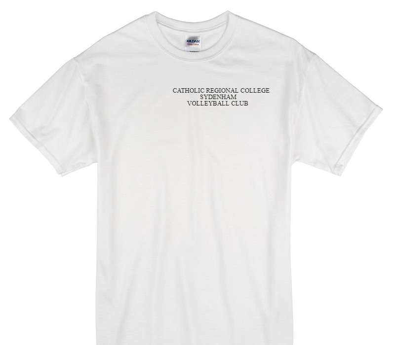 Custom Gildan 100% Cotton White T-Shirt