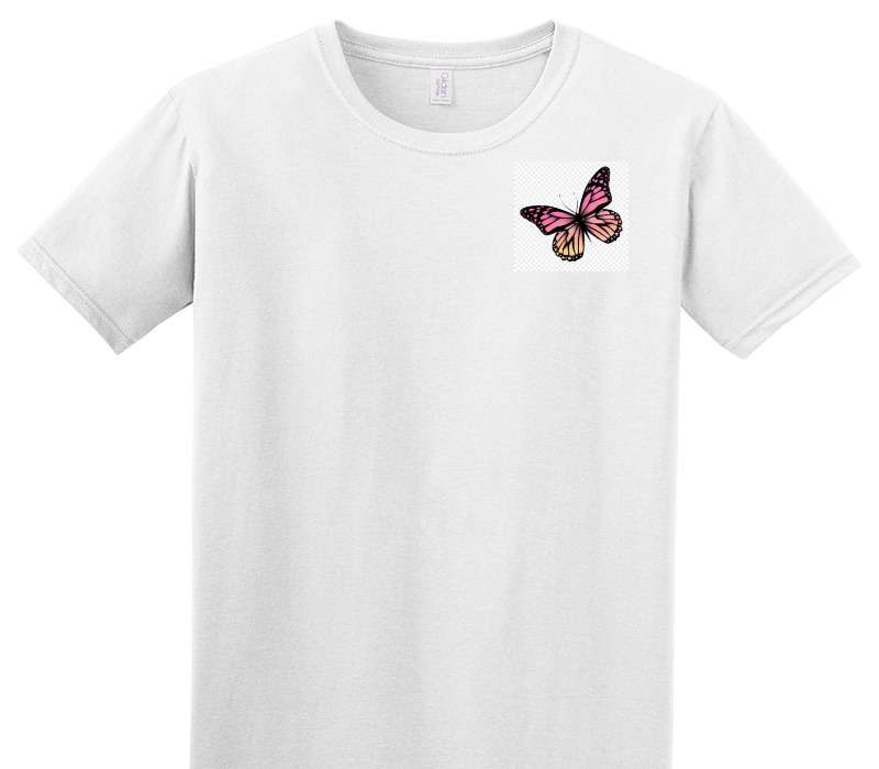 Custom Adult Soft Style 100% Cotton White T-Shirt