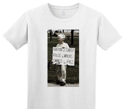 Custom Adult Soft Style 100% Cotton White T-Shirt
