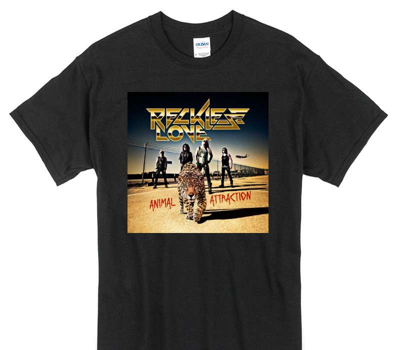 Custom Gildan 100% Cotton Black T-Shirt