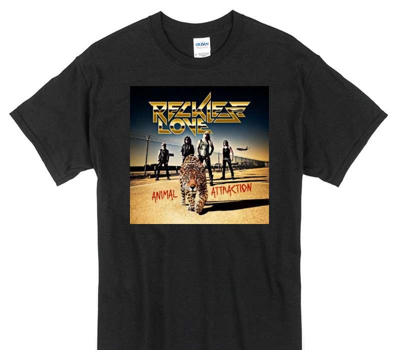 Custom Gildan 100% Cotton Black T-Shirt