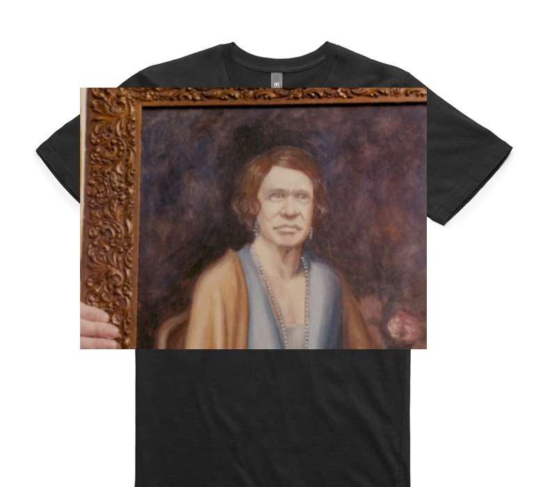 Custom AS Colour 100% Cotton Black T-Shirt
