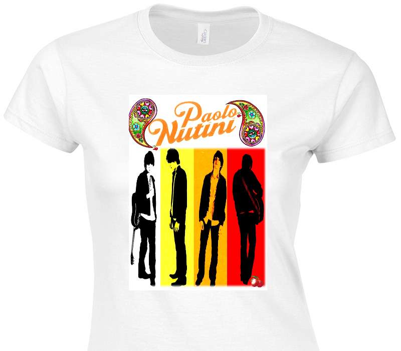Custom Womens Soft Style 100% Cotton White T-Shirt