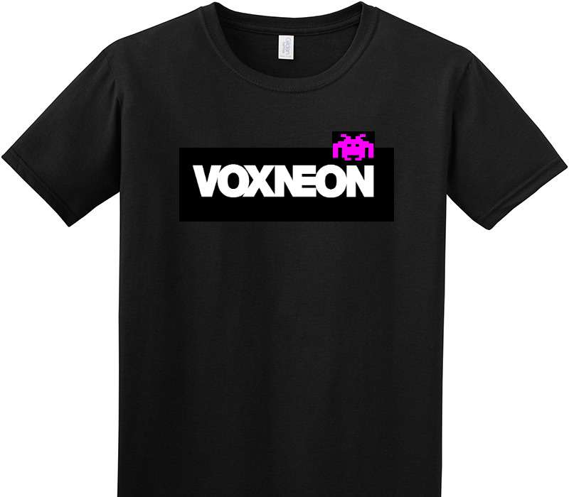 Custom Adult Soft Style 100% Cotton Black T-Shirt