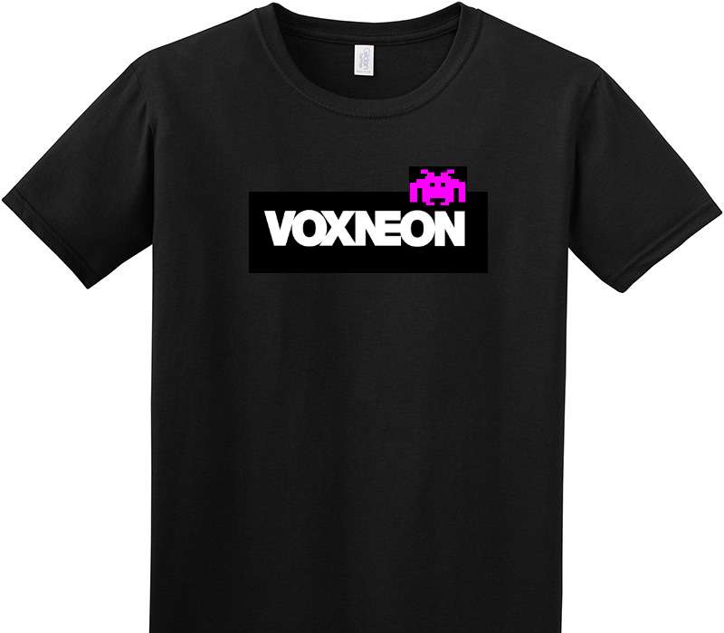 Custom Adult Soft Style 100% Cotton Black T-Shirt