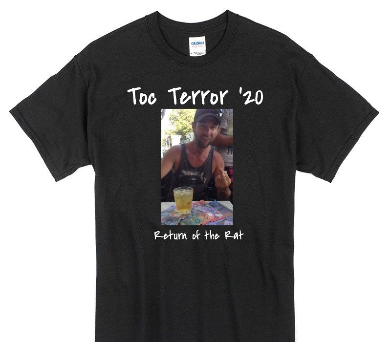 Custom Gildan 100% Cotton Black T-Shirt