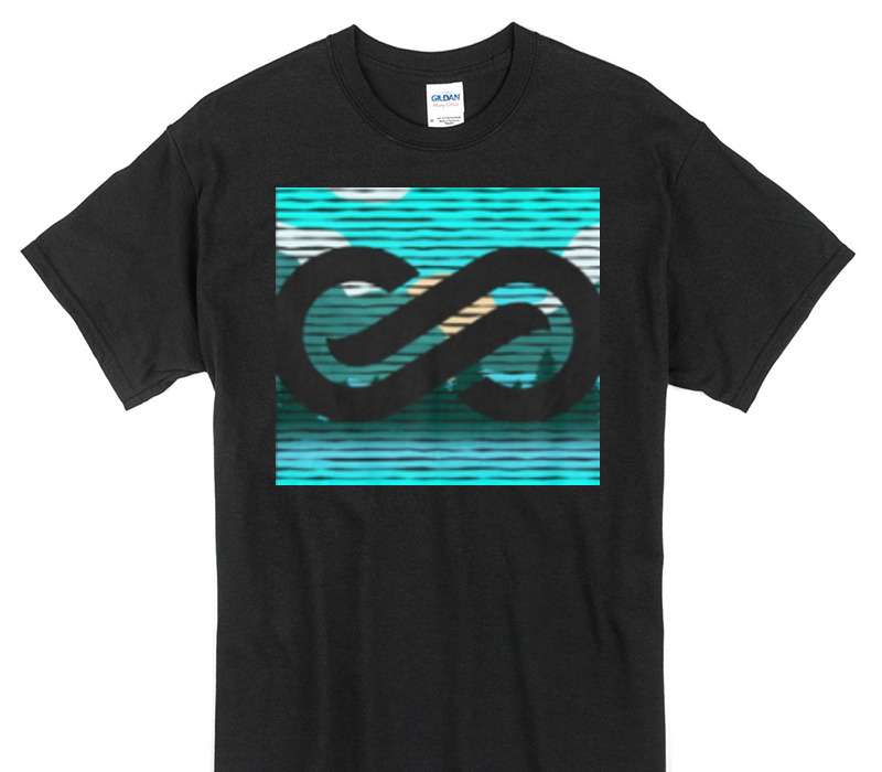 Custom Gildan 100% Cotton Black T-Shirt