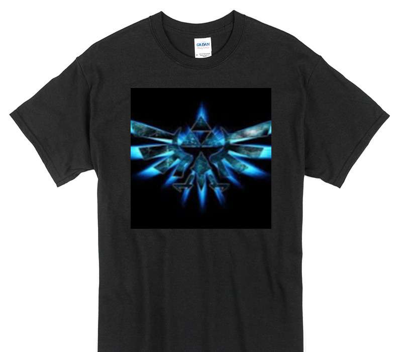 Custom Gildan 100% Cotton Black T-Shirt