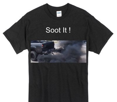 Custom Gildan 100% Cotton Black T-Shirt