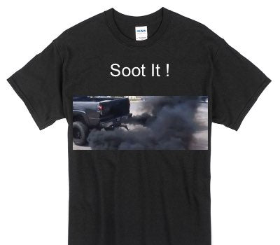 Custom Gildan 100% Cotton Black T-Shirt
