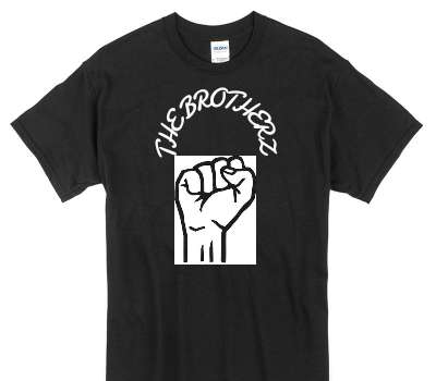 Custom Gildan 100% Cotton Black T-Shirt