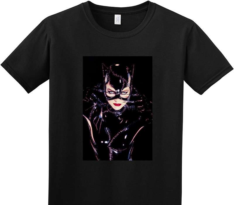Custom Adult Soft Style 100% Cotton Black T-Shirt