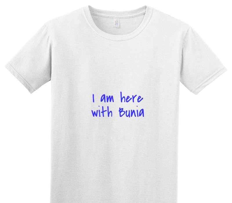Custom Adult Soft Style 100% Cotton White T-Shirt