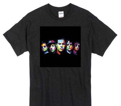 Custom Gildan 100% Cotton Black T-Shirt