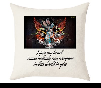 Custom Cushion Cover 50cm x 50 cm Off White
