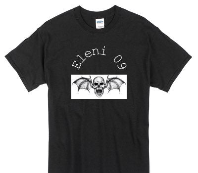 Custom Gildan 100% Cotton Black T-Shirt