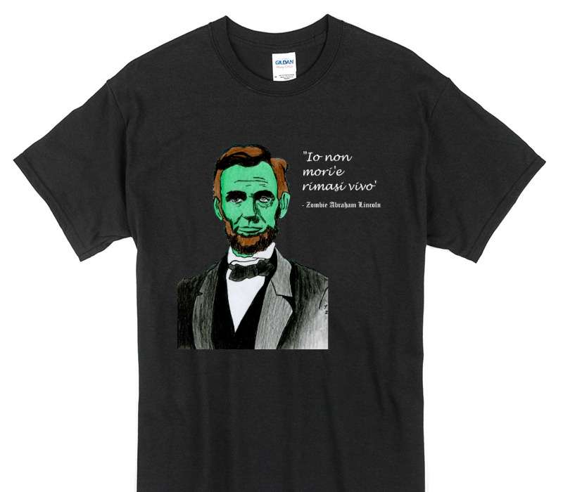 Custom Gildan 100% Cotton Black T-Shirt