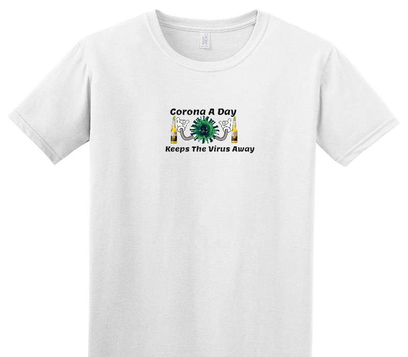 Custom Adult Soft Style 100% Cotton White T-Shirt