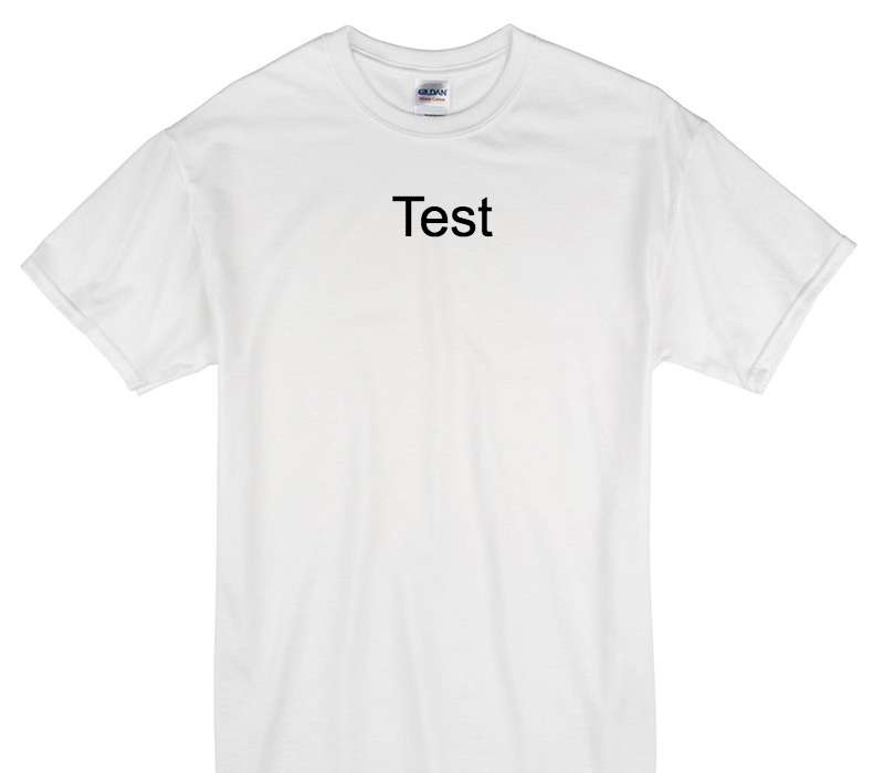 Custom Gildan 100% Cotton White T-Shirt